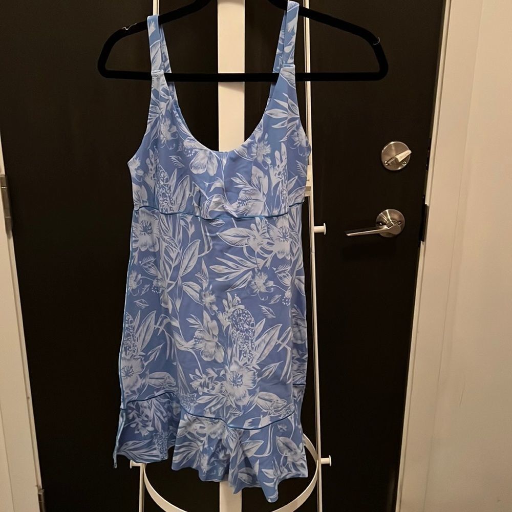 NWT offline by aerie tennis/workout dress - blue - medium